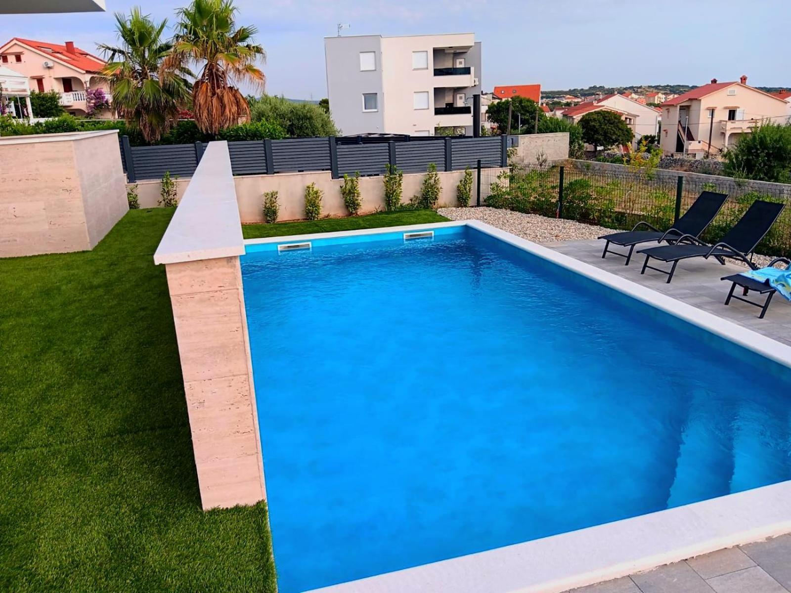 Villa Poseidon Novalja Exterior foto